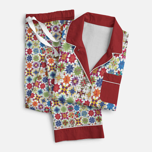 Shineful Pajama Top and Pants Quilting MS