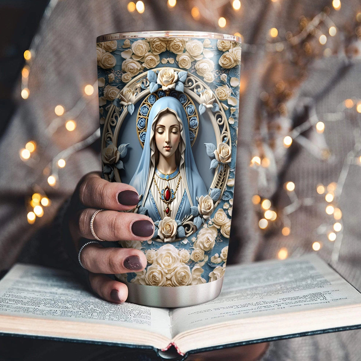 Shineful 20oz Tumbler - Blessed Virgin Mary