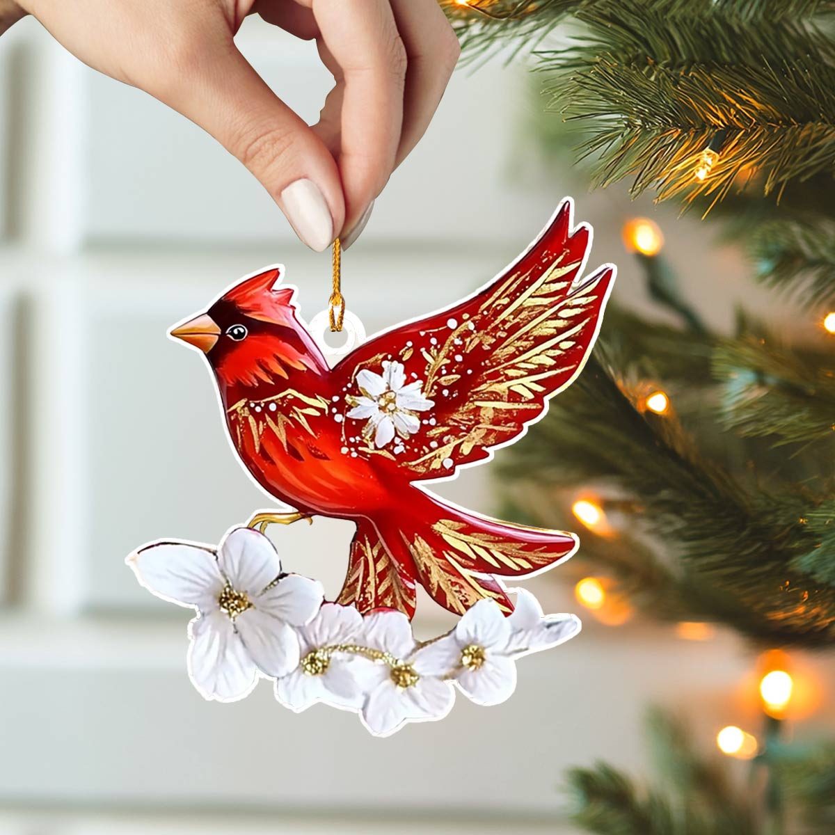 Shineful 2D Acrylic Ornament Holiday Wings