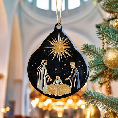 Shineful 2D Acrylic Ornament - Holy Night