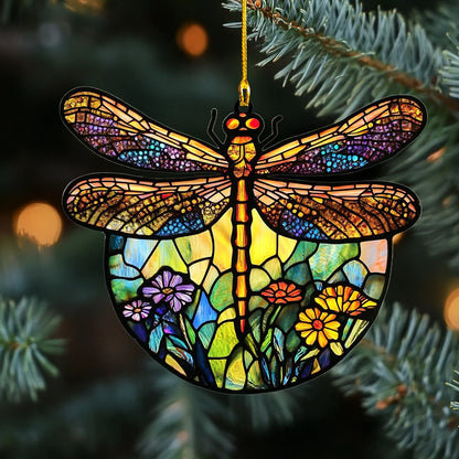 Shineful 2D Acrylic Ornament Garden Glow Dragonfly