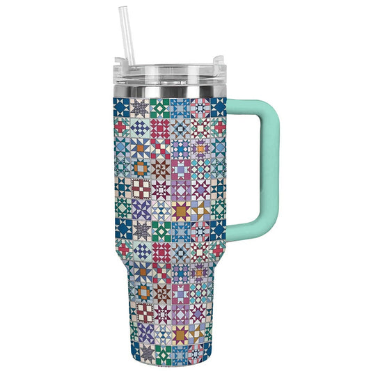 Shineful Tumbler Traditionelle Quiltblöcke