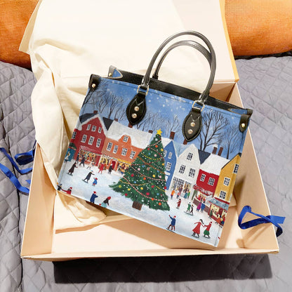 Shineful Leather Bag Christmas Fetival