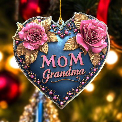 Shineful Acrylic Ornament I Love Grandma 6 Styles