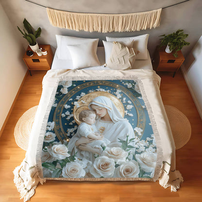 Shineful Woven Tapestry Throw Blanket Sacred Love