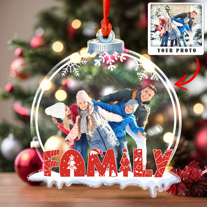 Shineful Acrylic Ornament Custom Photo Pack Discount Cozy Christmas