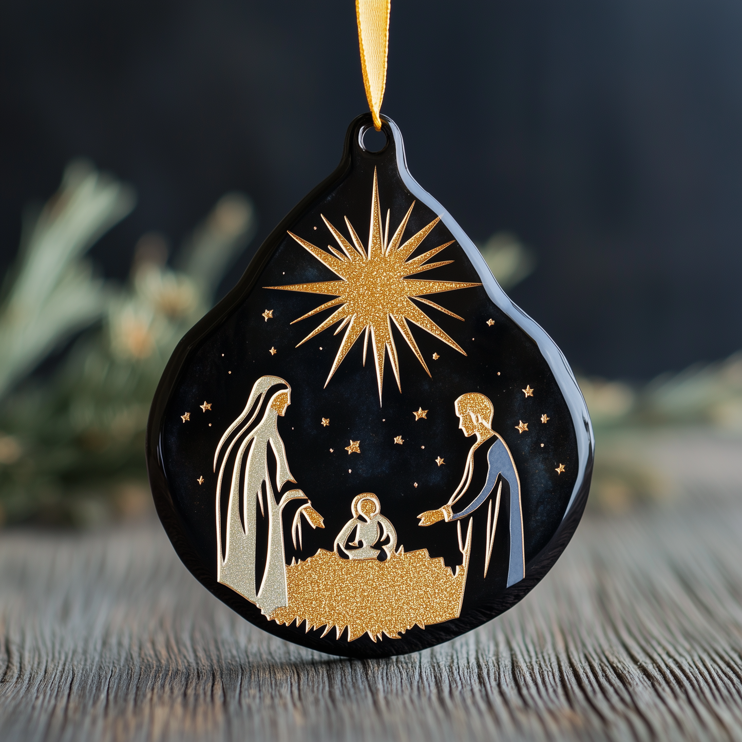 Shineful 2D Acrylic Ornament - Holy Night