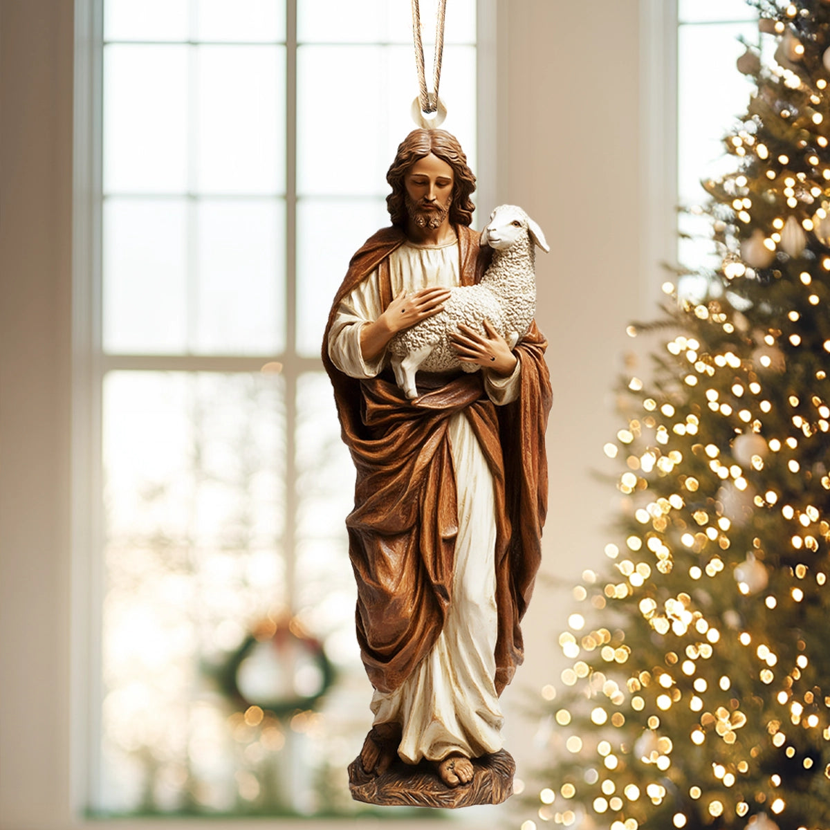 Shineful 2D Acrylic Ornament Good Shepherd