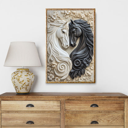 Shineful 2D Metal Sign Harmony Of Equines