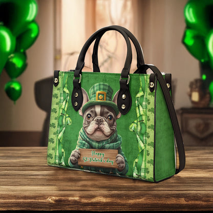 Shineful Leather Bag Shamrock Frenchie