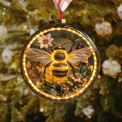 Shineful 2D Acrylic Ornament Radiant Bee