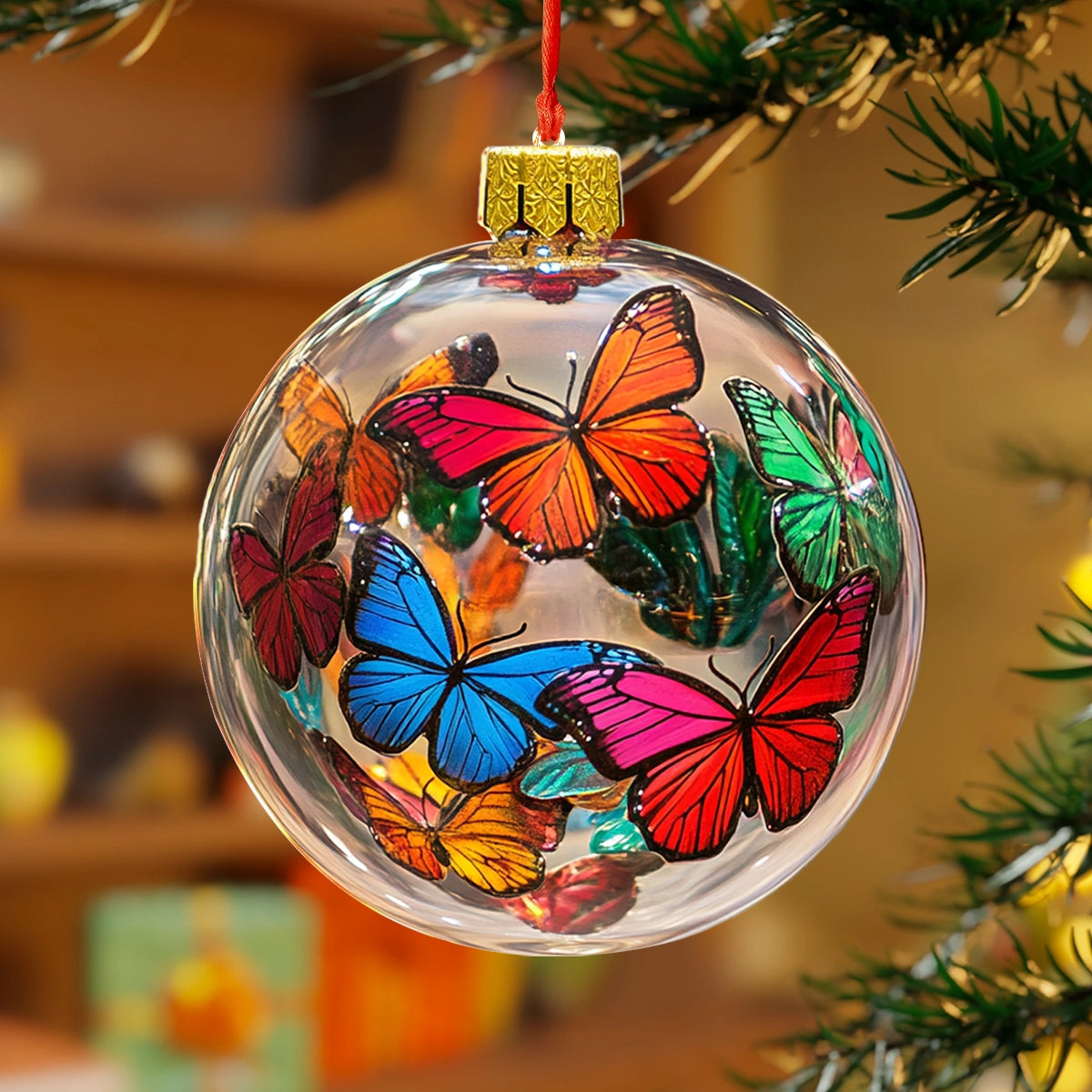 Shineful 2D Acrylic Ornament Butterfly Dreams