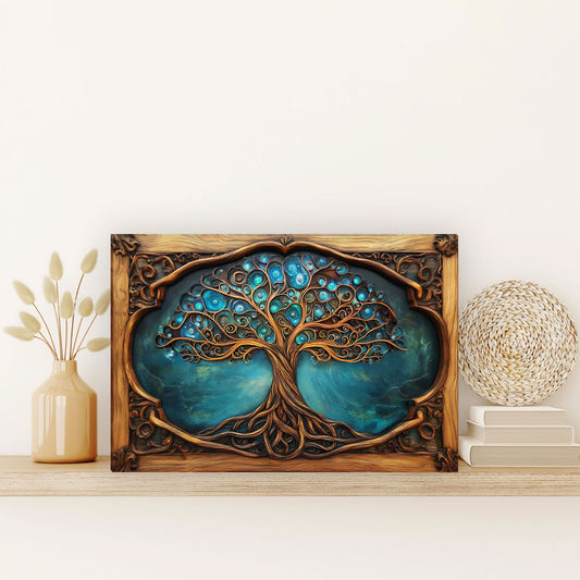 Shineful 2D Metal Sign Roots of Life