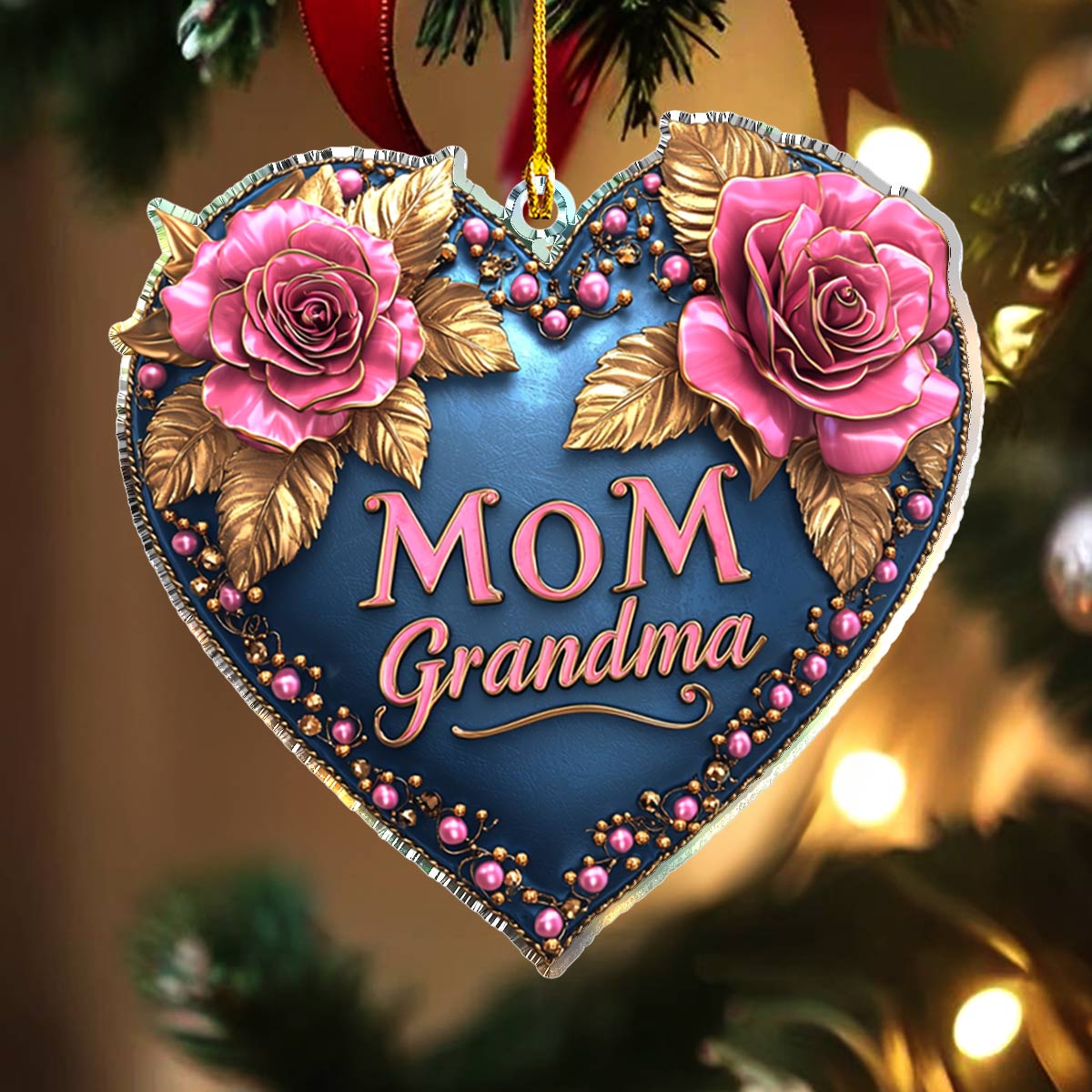 Shineful Acrylic Ornament I Love Grandma 6 Styles