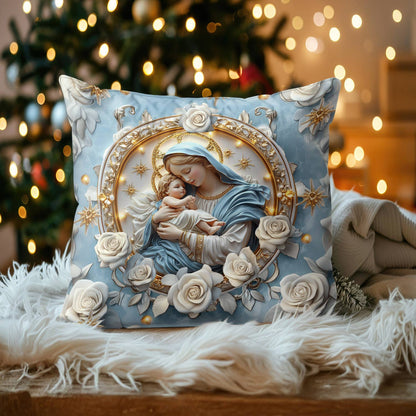 Shineful 2D Print Cushion Cover, Pillowcase, Pillows Covers Holy Mother of Light