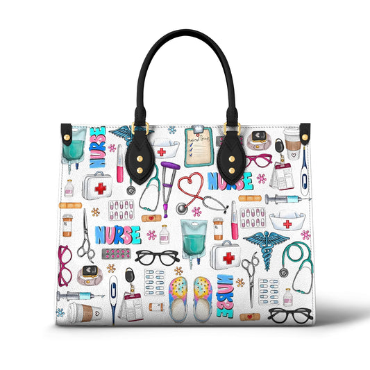 Sac en cuir brillant Nurse's Pride