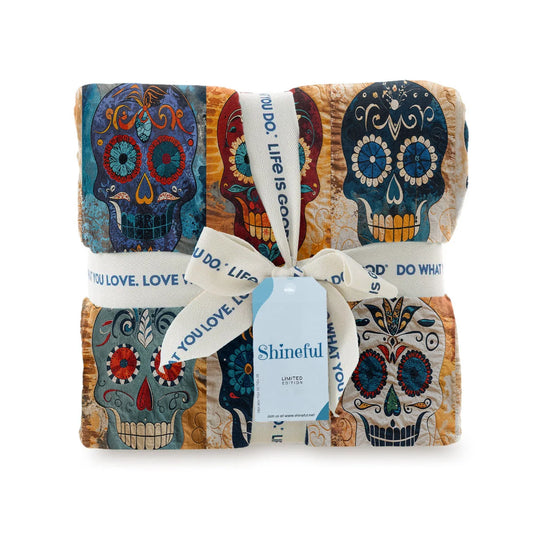 Couverture polaire brillante Sugar Skull Lovely