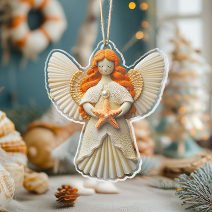 Shineful 2D Acrylic Ornament - Seashell Angel Collection