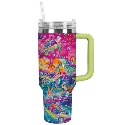 Shineful Tumbler Turtle Rainbow