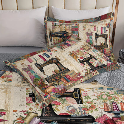 Shineful All Season Quilt 3-Piece Set Sewing Haven