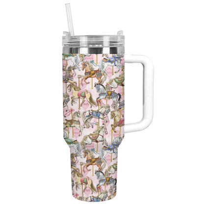 Shineful Tumbler Carousel Elegance