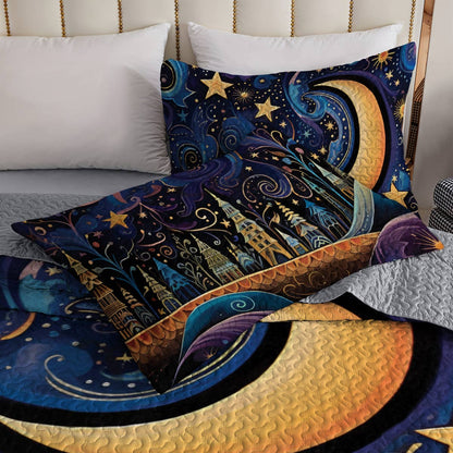 Shineful All Season Quilt 3-Piece Set Starry Night