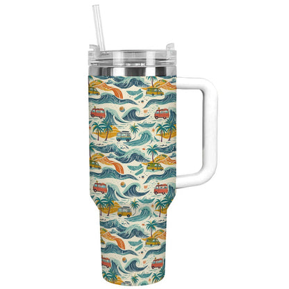 Aventure sur la plage Shineful Tumbler