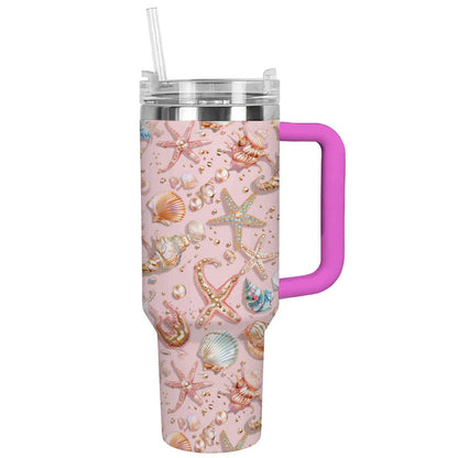 Shineful Tumbler Seashell Serenade