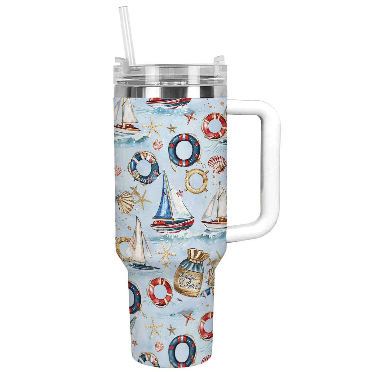 Shineful Tumbler Nautical Adventures