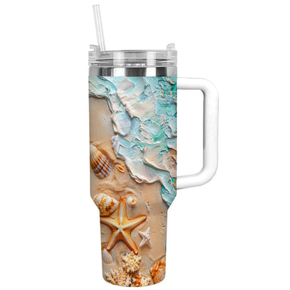 Shineful Tumbler Sea & Sand