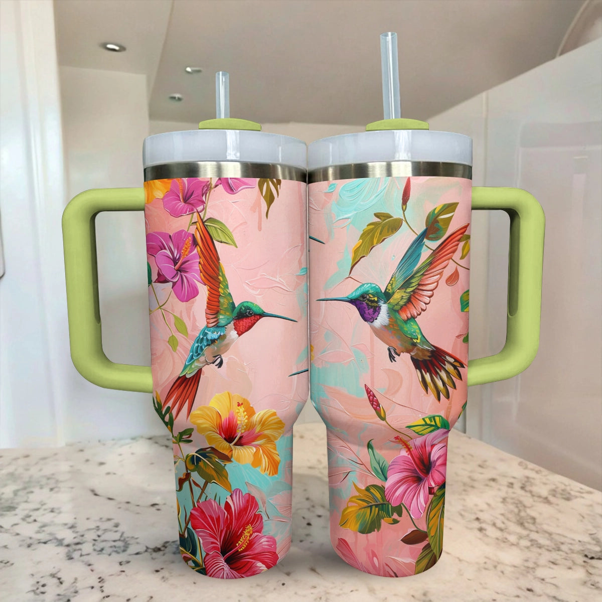 Jardin enchanté d'oiseaux Shineful Tumbler