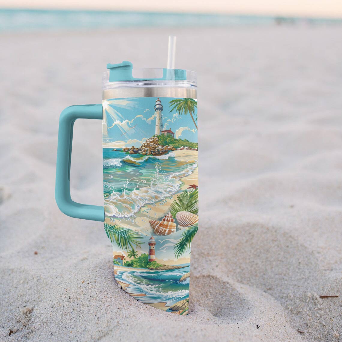 Shineful Tumbler Coastal Serenity