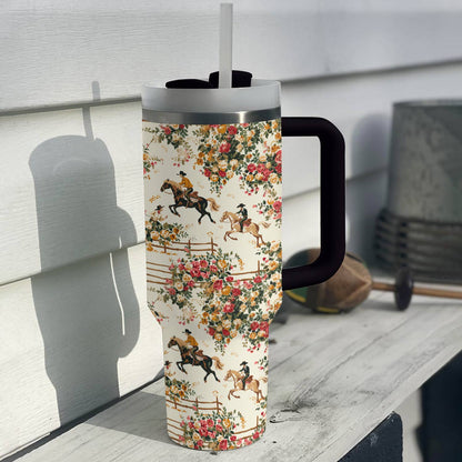 Shineful Tumbler Floral Canter