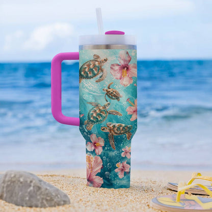 Shineful Tumbler Turtle Summer