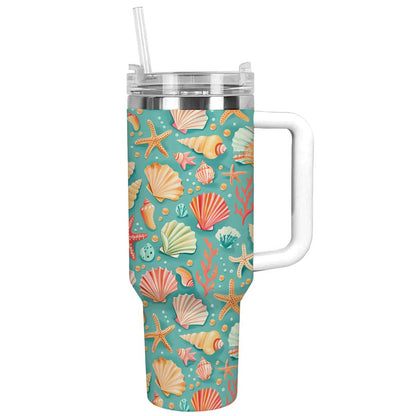 Shineful Tumbler Seashell Serenade