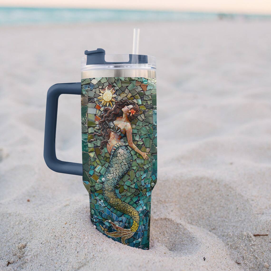 Shineful Tumbler Mermaid Mosaic