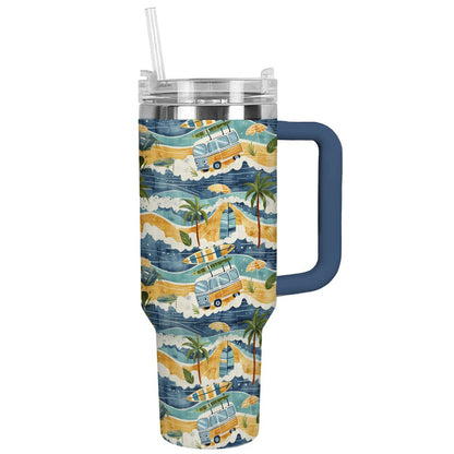 Shineful Tumbler Coastal Vibes Getaway