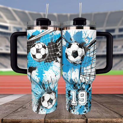 Shineful Tumbler Soccer Persionalized