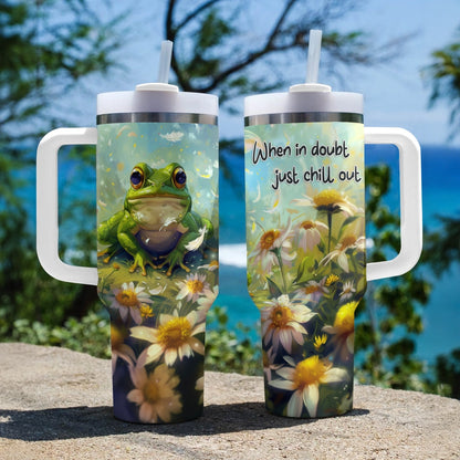 Grenouille relaxante Shineful Tumbler