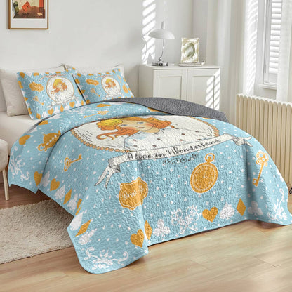 Shineful All Season Quilt 3-Piece Set Wonderland Whispers