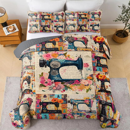 Shineful All Season Quilt 3-Piece Set  Sewing Delight