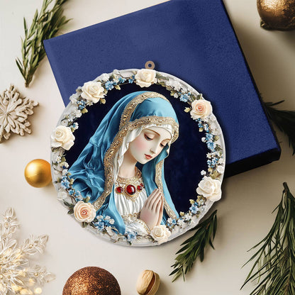 Shineful 2D Acrylic Ornament Marian Serenity Holiday