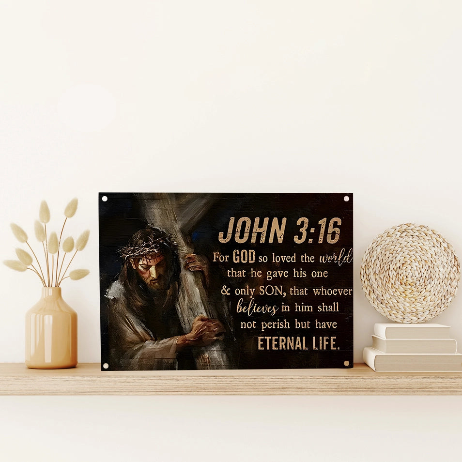 Shineful 2D Metal Sign The Path of Sacrifice