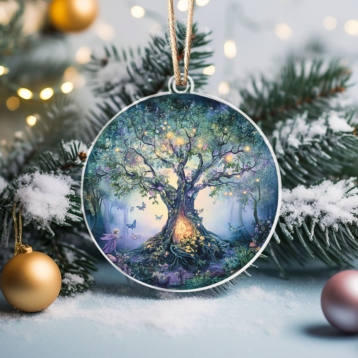 Shineful 2D Acrylic Ornament - Mystical Tree Of Life