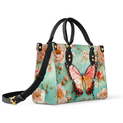 Shineful Leather Bag Ethereal Spring Butterfly