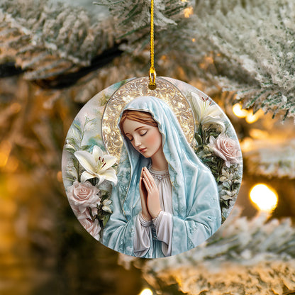 Shineful 2D Acrylic Ornament - Graceful Virgin Mary