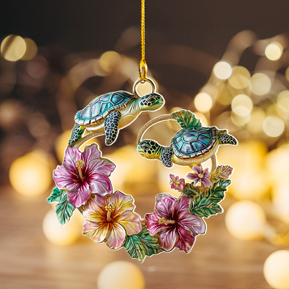 Shineful 2D Acrylic Ornament - The Sea Turtle’s Blessing