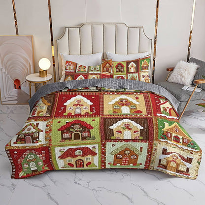 Shineful All Season Quilt 3-Piece Set - Candy House