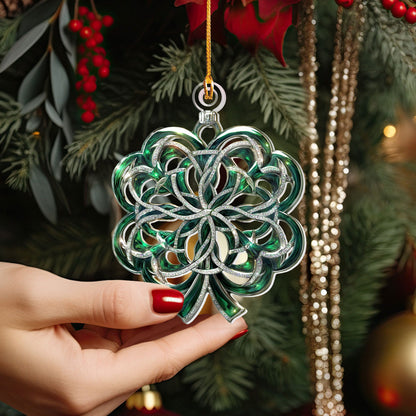 Shineful 2D Acrylic Ornament Lucky Clover Blossom