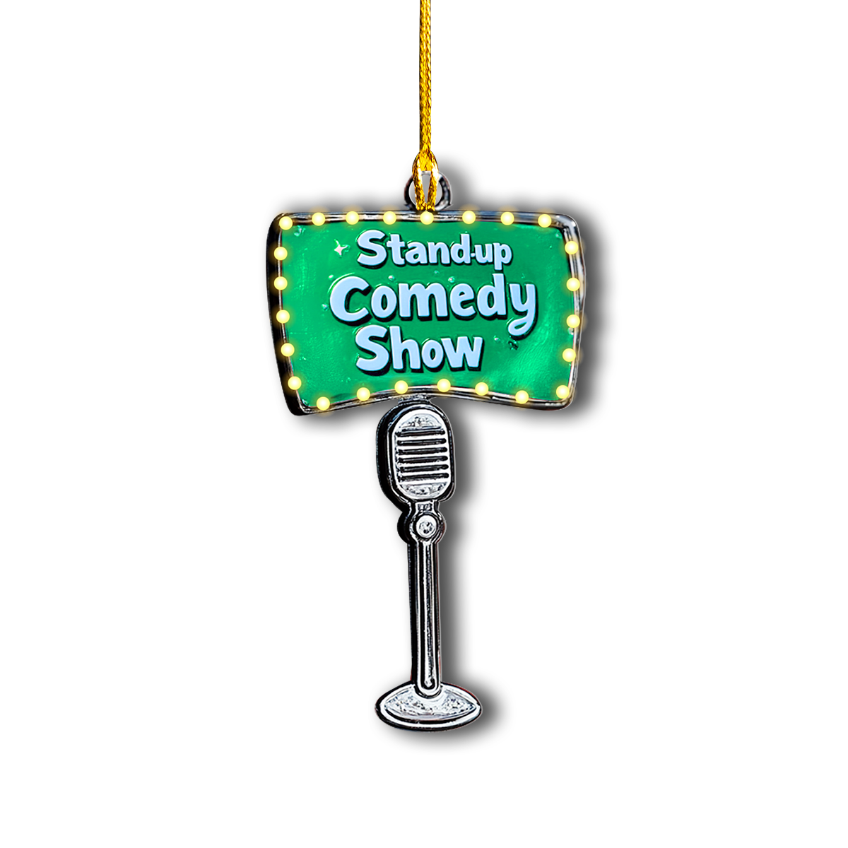 Shineful 2D Acrylic Ornament Stand-up Comedy Show Delight